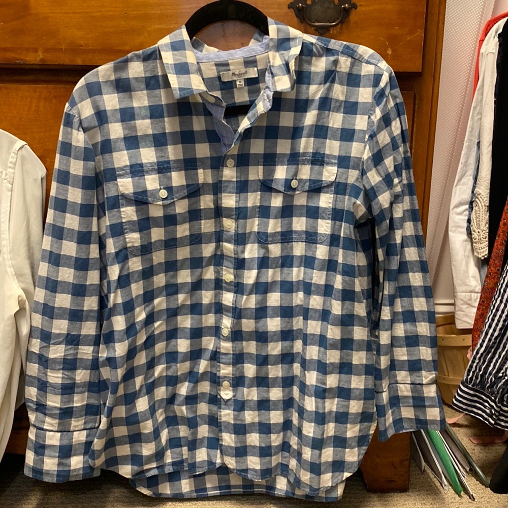 Gingham Button Down - image 1